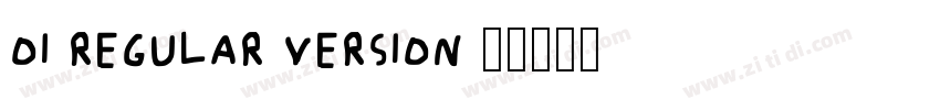 Oi Regular Version 2字体转换